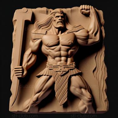 3D модель Игра золотой топор II (STL)